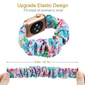 Scrunchie elástico correas de reloj banda de reloj <span class=keywords><strong>para</strong></span> <span class=keywords><strong>Apple</strong></span> <span class=keywords><strong>Watch</strong></span> banda Serie 6 5 4 3 - Product Image 3