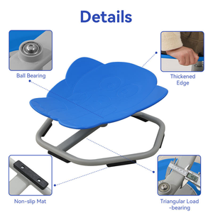 Autismo giocattoli sensoriali per bambini con motivo elefante girevole girevole oscillazione sedia equilibrio per terapia fisica e giochi - Product Image 4