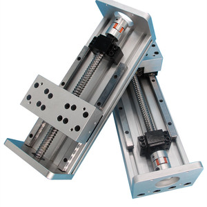 Tải trọng cao đột quỵ dài 50-1800mm W 80-150mm hệ thống giai đoạn tuyến tính Trục Đơn Cánh tay Robot chuyển động tuyến tính mô-đun bước/động cơ servo - Product Image 1