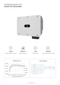 Controlador Inteligente de Alta Eficiencia para Paneles Solares <span class=keywords><strong>Sun2000</strong></span>-<span class=keywords><strong>30</strong></span>/<span class=keywords><strong>36</strong></span>/<span class=keywords><strong>40KTL</strong></span>-<span class=keywords><strong>M3</strong></span>, Inversor Solar Conectado a la Red de 30Kw 36Kw 40Kw Trifásico - Product Image 2