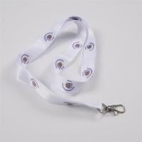 CH Wholesale Sublimation Printing Polyester Lanyards With Logo Custom Certification Keychain OEM ODM ECO Promotion Event Gifts