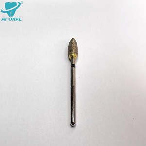 Fraise diamantée professionnelle entièrement sinterisée pour travaux de couronnes et bridges en laboratoire <span class=keywords><strong>dentaire</strong></span> - Product Image 2