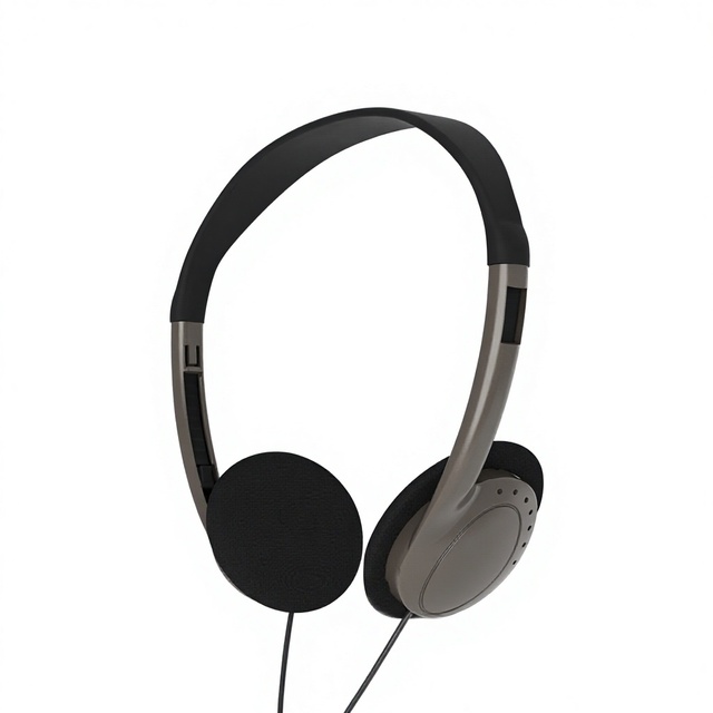 Wholesale Lightweight Wired Over-Ear Headphones with 3.5mm Jack Stereo Headset for School, Office, Airline