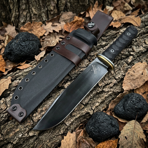 มีดอเนกประสงค์ Black Nirvana รุ่น LS098 ด้ามจับ G10 แบบปรับแต่งได้ ใบมีดเหล็ก 3V ขนาด 34 ซม. รับประกันคุณภาพ สำหรับงาน DIY ODM และ OEM - Product Image 1