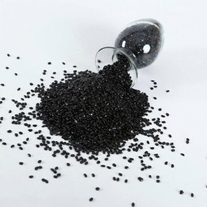 SHENYU Masterbatch Noir Haute Concentration Qualité Standard pour Applications de Films Soufflés, Fils et Câbles, Tuyaux - Forme de Particules - Product Image 1