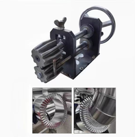 Machine multifonctionnelle électrique pour le gaufrage des bords de tôles en acier inoxydable et le formage de tubes, avec moteur, engrenages et roulements