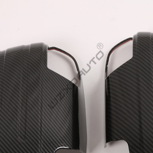 Accessoire en fibre de carbone WZXD, remplacement de la coque des rétroviseurs latéraux pour Dmax 2012 2013 2016 - Product Image 2