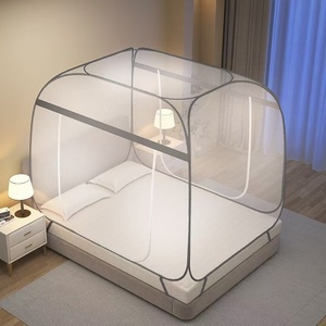 Hermosa Mosquitera grande de lujo cama de red plegable tienda redonda portátil plegable Pop Up mosquitera <span class=keywords><strong>para</strong></span> cama - Product Image 5