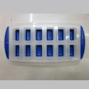 DD1549 faire 18 grilles rondes carrées <span class=keywords><strong>treillis</strong></span> de glace coloré <span class=keywords><strong>fleur</strong></span> coeur Fruits Cube Silicone Pop Out plateaux à glaçons - Product Image 3