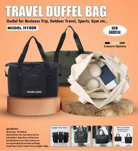 Sac de voyage, sac de sport, sac de voyage pour la salle de sport et les activités de plein air, grande capacité, imperméable, sac de transport pour les voyages d'affaires - Product Image 3