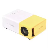 Projecteur de maison intelligente Mini projecteur multimédia et de jeu LCD portable pour le cinéma à domicile et le cinéma