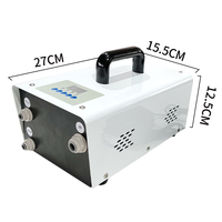 Kit de système de brumisation à 40 buses avec minuterie programmable, boîtier de pompe à brume basse pression pour humidification