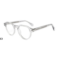 Vente en gros de lunettes optiques de mode montures en acétate pour hommes montures de lunettes marque avec logo personnalisé