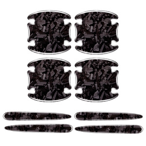 Nouvelle bande de protection anti-collision en fibre de carbone forgée avec motif époxy pour le bol de la porte <span class=keywords><strong>et</strong></span> la poignée de la voiture, avec <span class=keywords><strong>logo</strong></span> sportif - Product Image 5