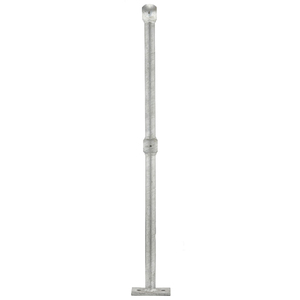 Vente directe usine : Colonnes soudées en acier galvanisé à chaud à profil sphérique (conception industrielle) en stock pour plateformes de centrales électriques - Product Image 5