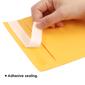 Foska carta Kraft gialla piccola bolla Poly mailer aria imbottita buste di carta postale corriere postale borse Express - Product Image 4