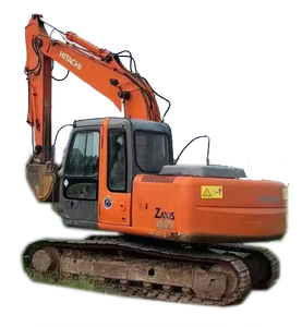 Excavatrice sur chenilles Hitachi ZX120 d'occasion 12 tonnes, très demandée, d'origine japonaise, certifiée CE, avec accessoire de démolition à grappin - Product Image 1