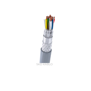Abgeschirmtes Mehradriges Kabel mit Geflochtener Folie und PVC-Ummantelung, Maßgefertigter Leiter für Automobil- und Maschinenverkabelung - Product Image 1