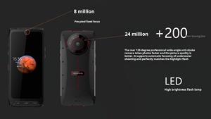 <span class=keywords><strong>Téléphone</strong></span> portable C06 8+256 Go 5G Poc double carte SIM, système Android, avec Bluetooth, Wifi, GPS, double appareil photo et fonction talkie-walkie - Product Image 5