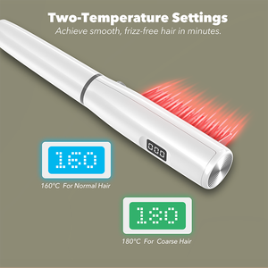 LED Display <strong>Hair</strong> Straightener Brush - Professional <strong>Hair</strong> Straightening <strong>Comb</strong> for Women's Styling - Product Image 2