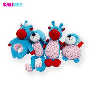 <span class=keywords><strong>Amazon</strong></span> Top Seller 2018 Sautant Animal Chien Chien À Mâcher Jouet de Vache Grincement Fournitures Pour Chien En <span class=keywords><strong>Peluche</strong></span> Réversible - Product Image 4