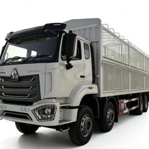 <span class=keywords><strong>Camion</strong></span>-cage à bétail Sinotruk HOWO 8*4 10m à double étage pour le transport <span class=keywords><strong>de</strong></span> porcs - Product Image 1