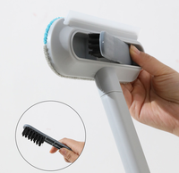 Vente directe d'usine, brosse double face multifonctionnelle, nouvelle conception, haute qualité, ABS, pour nettoyer les tapis, les canapés, les lits, les poils d'animaux