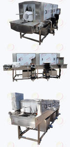 Lavadora Industrial de Bandejas, Lavadora Automática, Caja de Engranajes, Lavadora de Cestas de Plástico - Product Image 4