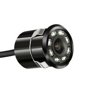 Aide au stationnement grand Angle CCD étanche Vision nocturne haute résolution 8 LED lumière Mini taille petite voiture de secours cachée est venue - Product Image 1