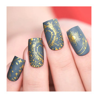 Belles conceptions de vacances carré faux ongles conseils personnalisé Vivid Nature série couleur Orange unie prix de gros fausse presse sur les ongles