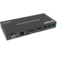 Untuk Ekstender Melalui Ethernet Hingga 150m IR Dua Arah RS232 dengan HBR HDCP1.4 Logam untuk Sistem Home Theatre