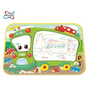 Hot Kids Diy Painting Tekening Aqua Verkeer Magic Water Doodle Mat