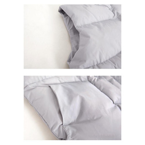 Gilet da donna di alta qualità <span class=keywords><strong>senza</strong></span> imbottitura con cerniera gilet bianco <span class=keywords><strong>senza</strong></span> maniche gilet caldo - Product Image 5