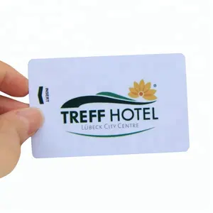 13.56MHz RFID Mifare(R) Logotipo personalizado EV1 1K RFID Smart Card clássico para o cartão chave do hotel