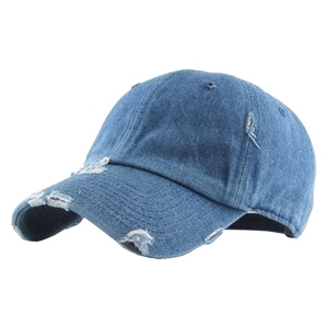 Cappello da papà in denim da donna, personalizzato OEM ODM, non strutturato, a basso profilo, effetto invecchiato, fantasia scozzese, taglie S <span class=keywords><strong>M</strong></span> - Product Image 1