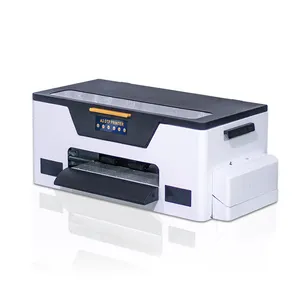 2021 Auplex Baru 30Cm DTF Printer Purecolor Hologram Stiker Printer dengan Shaker Dx5 DTF UV Ini dengan Harga Murah Pelarut