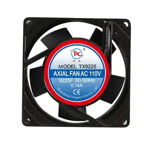 Soğutma motoru 9225 ac mini fan 220v 110 Volt bilgisayar fanı