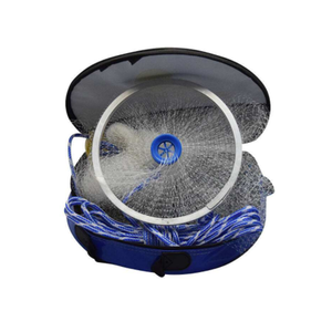 Facile da Lanciare Cast <span class=keywords><strong>Net</strong></span> Stile Americano Rete Da Pesca In Alluminio anello di lancio a mano netto - Product Image 1