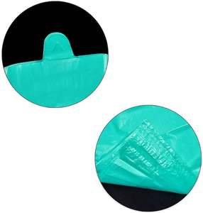 Biodegradable T-Shirt Bags with Handles PBAT <b>Material</b> Bulk <b>Packaging</b> for Business & Shopping Use Customizable - Product Image 2