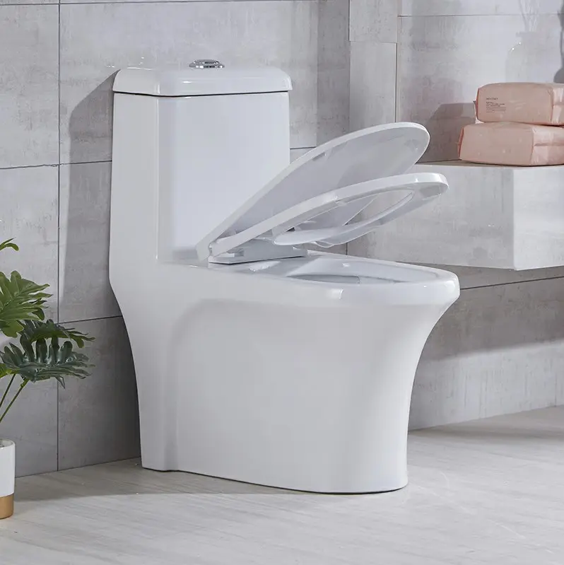 Keramische Sanitair Tweedelige Toilet Met Certificering In Badkamer Voor Overzeese Markt