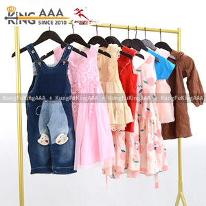 Set gonna usata per <span class=keywords><strong>bambina</strong></span> all'ingrosso, top estivo a maniche corte con gonna abbinata, in cotone, casual, per feste - Product Image 5