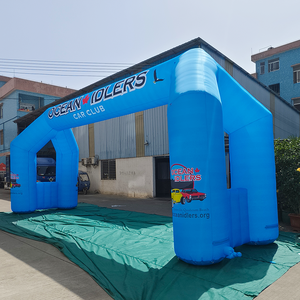 Arche gonflable personnalisée style usine, couleur au choix, pour course sportive, décoration d'événements sportifs, arche gonflable arc-en-ciel pour événements - Product Image 5