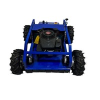 Tondeuse à gazon robotisée à transmission intégrale, mini tracteur industriel 24V personnalisable, télécommande, essence, portée de 680 m, 1500 W