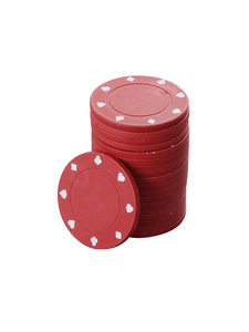 Fichas de Póker de Plástico PP YY Blank de 12g, 40mm, Multicolores Personalizadas para Juegos de Casino, 200, 300 o 500 Piezas por Juego - Product Image 6
