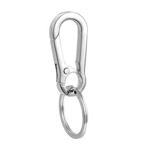Professional Manufacturer Custom Gold Plated Swivel Snap Hook Buckle Key Ring Clip Hooks Keyring Carabiner <strong>Split</strong> <strong>Keychains</strong> - Product Image 4