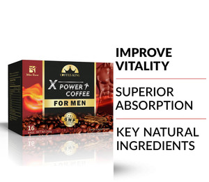 Suplemento dietético natural de Maca Keto Coffee 16 Sachets XPower Coffee para hombres - Product Image 4
