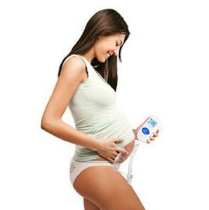 Moniteur fœtal Doppler ultrasonique portatif d'approvisionnement d'usine de la CE pour <span class=keywords><strong>écoute</strong></span>r la fréquence cardiaque de bébé détectent - Product Image 3