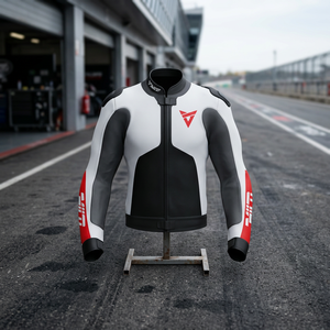 Denork Motorbike Racing Leather Jacket Cowhide/Kangaroo Made To Measure Riding/Track Chaqueta With Hump CE Armors - Product Image 3