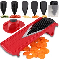 Nieuw Product Multifunctionele Mandoline Slicer Groentesnijder Groentesnijder Handleiding Lente Kaas Vegetarische Snijmachine