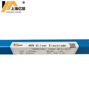 Bâton de soudage en argent, cuivre, <span class=keywords><strong>zinc</strong></span>, étain à 40%, bâton de soudage à base d'argent à 40%, alliage d'argent, cuivre, <span class=keywords><strong>zinc</strong></span> à 40%, vente directe d'usine - Product Image 2